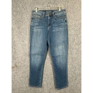 Spanx Jeans Women 28 Blue The Slim X Casual Mid Rise Stretch Denim
